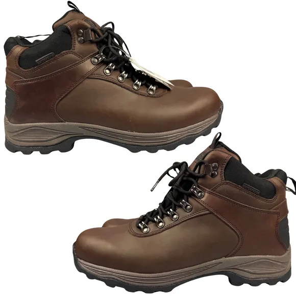 Khombu‎ Ravine Men's Boots All Weather Terrain Waterproof Thinsulate Sz 12 Brown