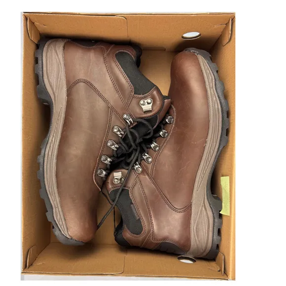 Khombu‎ Ravine Men's Boots All Weather Terrain Waterproof Thinsulate Sz 12 Brown