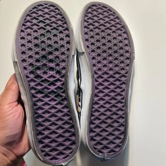 Kid's Disney Pixar Toy Story ANDY Slip-On Vans Shoes Size 4.5 GUC #CL-34