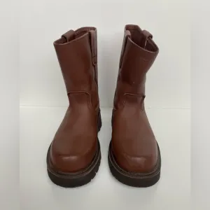 Kids Leather Work Boots