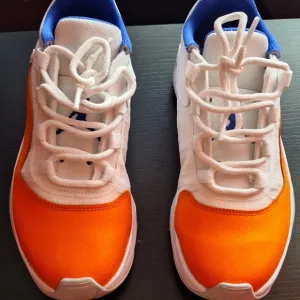 Kids Orange and Blue Athletic Shoes
