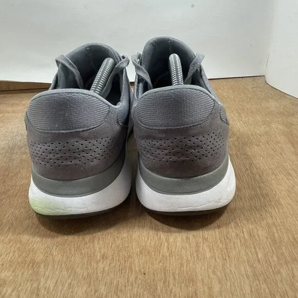 Kizik Lima Men Size 10.5 Wide Grey Hands Free Slip On Sneaker Shoes