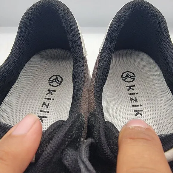 Kizik Prague Handsfree Womens 8.5 Black Casual Sneaker Shoes Comfort Walking