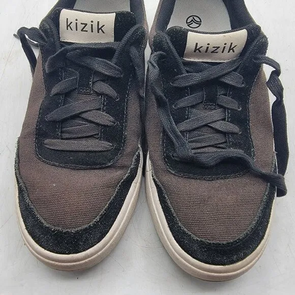 Kizik Prague Handsfree Womens 8.5 Black Casual Sneaker Shoes Comfort Walking