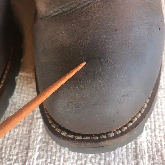Kodiak Magog Leather Waterproof Work Boots Mens Size 11 Brown Utility Workwear