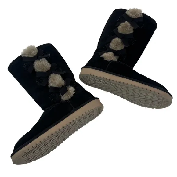 Koolaburra by UGG Victoria Black Tall Boots
