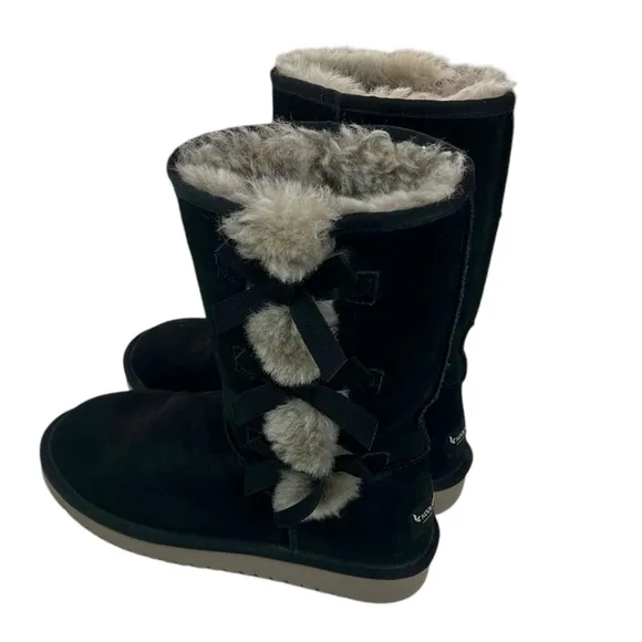 Koolaburra by UGG Victoria Black Tall Boots