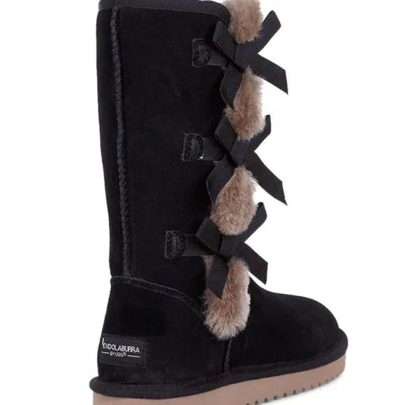 Koolaburra By Ugg Victoria Tall Boots- Black