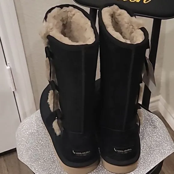 Koolaburra By Ugg Victoria Tall Boots- Black