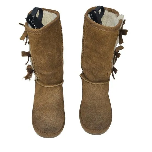 KOOLABURRA UGG BOOTS VICTORIA SHORT TALL KIDS STYLE # 1020171 SIZE 2 CHILDREN