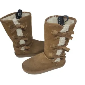 KOOLABURRA UGG BOOTS VICTORIA SHORT TALL KIDS STYLE # 1020171 SIZE 2 CHILDREN