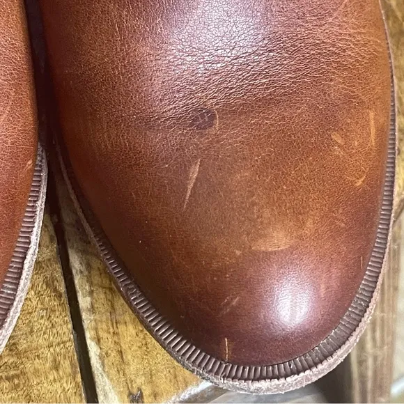 Kork-Ease Size 7M Brown Leather Ankle Boots