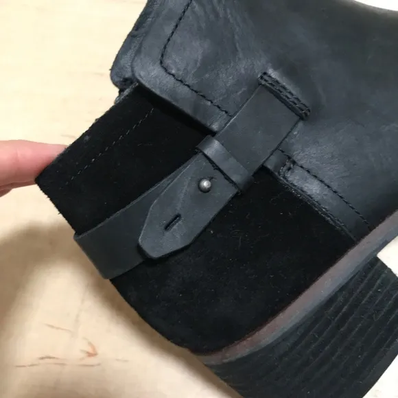 Korks Sonya Leather Ankle Boots Size 10