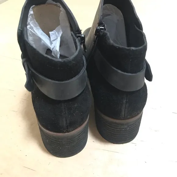Korks Sonya Leather Ankle Boots Size 10