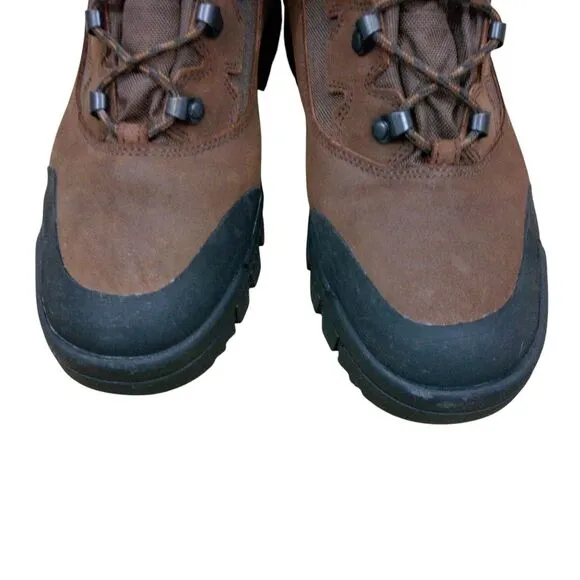Lacross Mens Size 11 Work Boots Brown Upper Leather Outdoor 7201W
