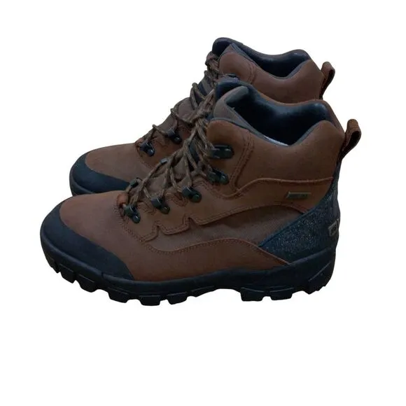 Lacross Mens Size 11 Work Boots Brown Upper Leather Outdoor 7201W