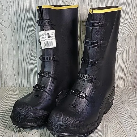 LaCrosse 14&quot; ZXT Buckle Overshoe Work Boot Covers Deep Heel Mens Size 11 NEW