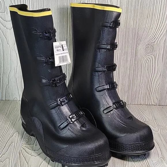 LaCrosse 14&quot; ZXT Buckle Overshoe Work Boot Covers Deep Heel Mens Size 11 NEW