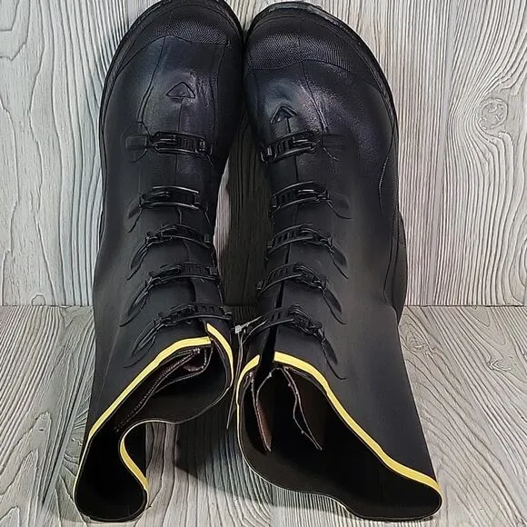 LaCrosse 14&quot; ZXT Buckle Overshoe Work Boot Covers Deep Heel Mens Size 11 NEW