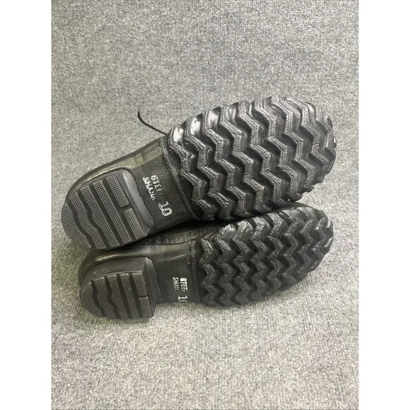 LaCrosse ICEMAN 10&quot; Steel Toe Winter Work Boots, Mens 10, Black