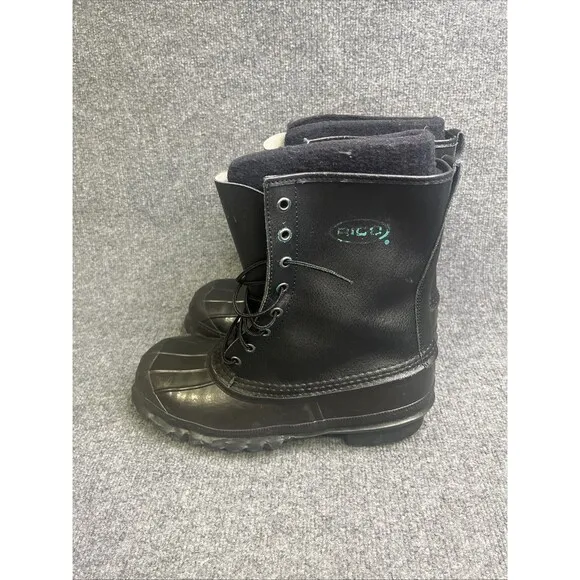 LaCrosse ICEMAN 10&quot; Steel Toe Winter Work Boots, Mens 10, Black