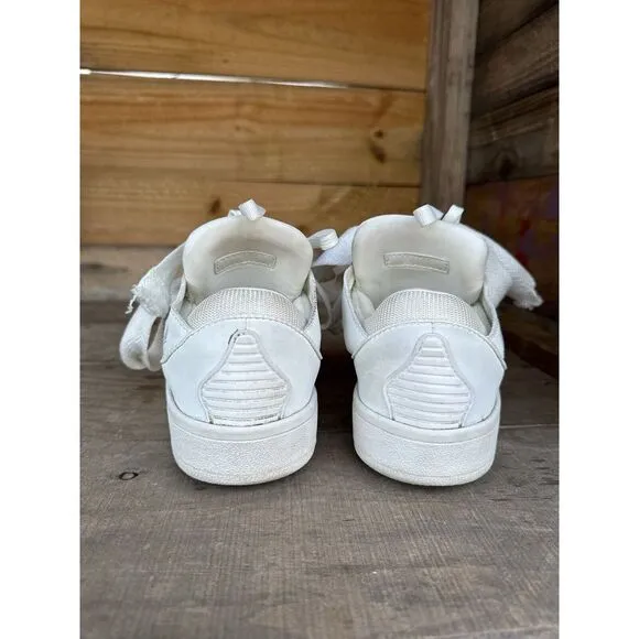 Lanvin‎ Paris Shoes White Platform Size 7