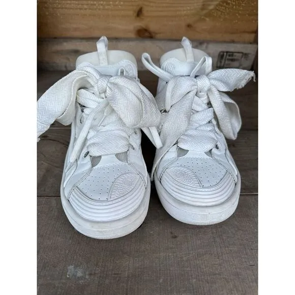 Lanvin‎ Paris Shoes White Platform Size 7