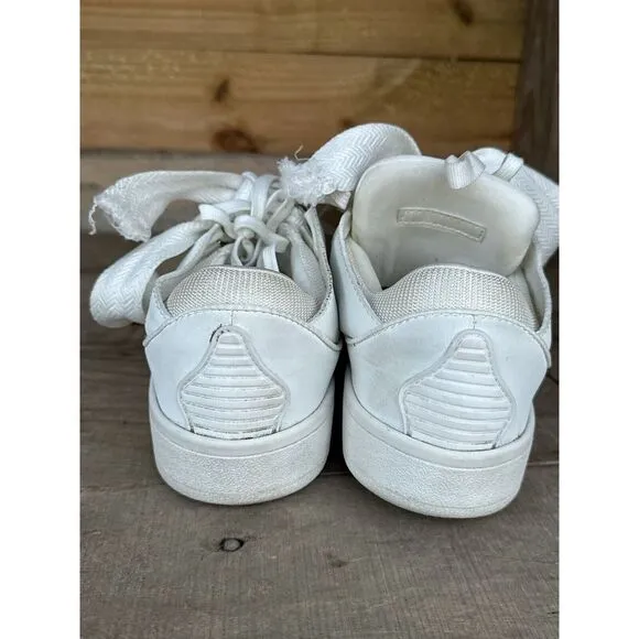 Lanvin‎ Paris Shoes White Platform Size 7
