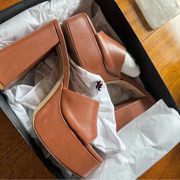 Larroude Dolly Platform Mules