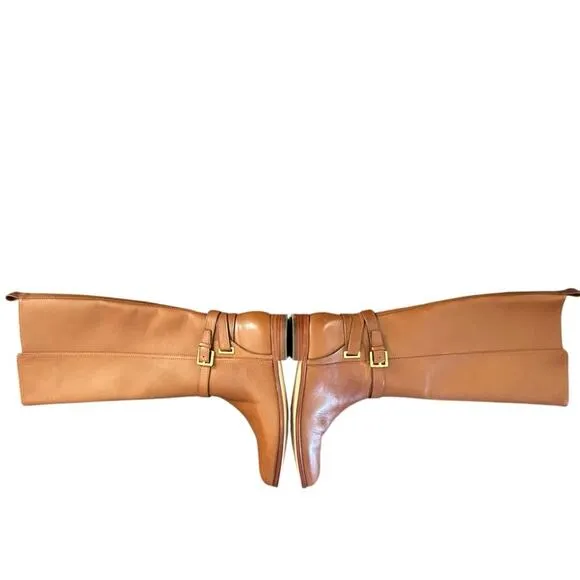Lauren Ralph Lauren Blayke Tall Leather Riding Equestrian Boots NEW Size 8.5