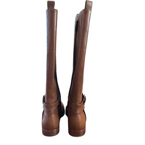 Lauren Ralph Lauren Blayke Tall Leather Riding Equestrian Boots NEW Size 8.5