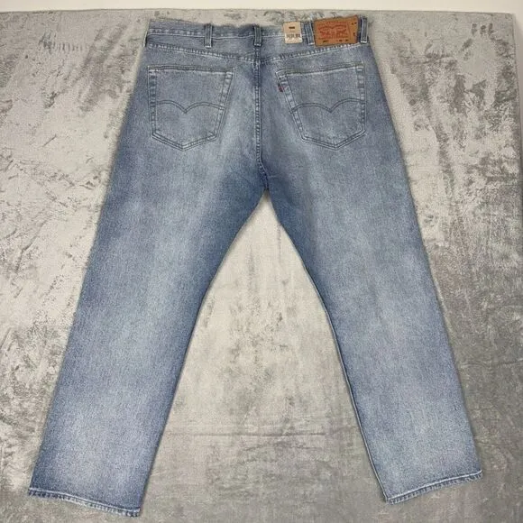 LEVI'S 501 Size 40 x 30 Stretch Straight Leg Button Fly Jean‎ MSRP $69 NWT
