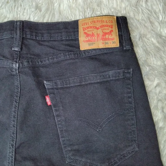 LEVI’S 502 Taper Flex Men’s Jeans Size 36X30