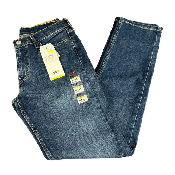Levi's 511 Original Slim Fit Flex Stretch Blue Jeans Men's Size 30x32 - 38x30