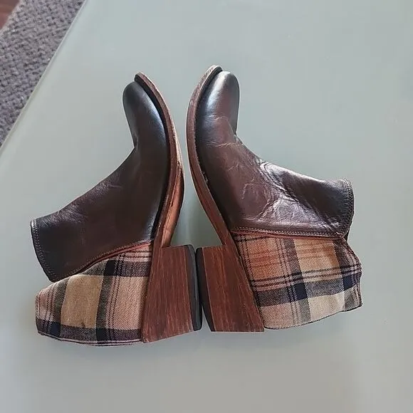 Liberty Black Sally Leather Ankle Boots
