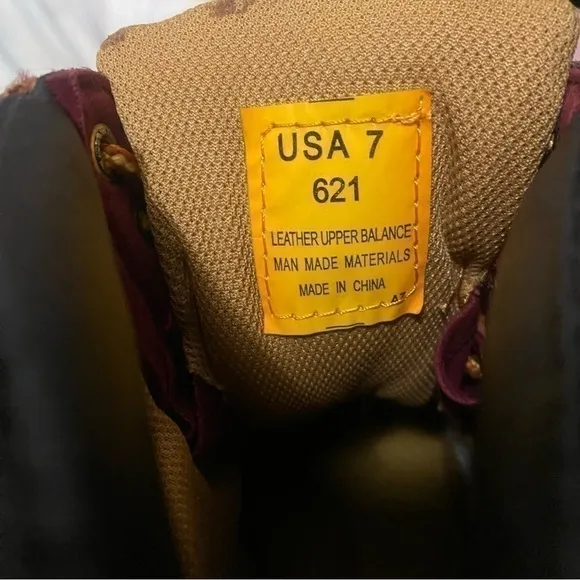 Like New Brown  Eagle Work Boots Men’s Size 7