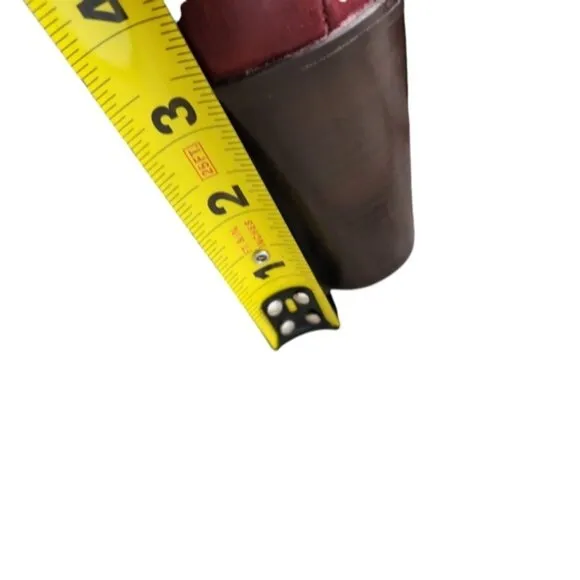 L'INTERVALLE Women's Ankle Boots Size 38 EU Burgundy Color