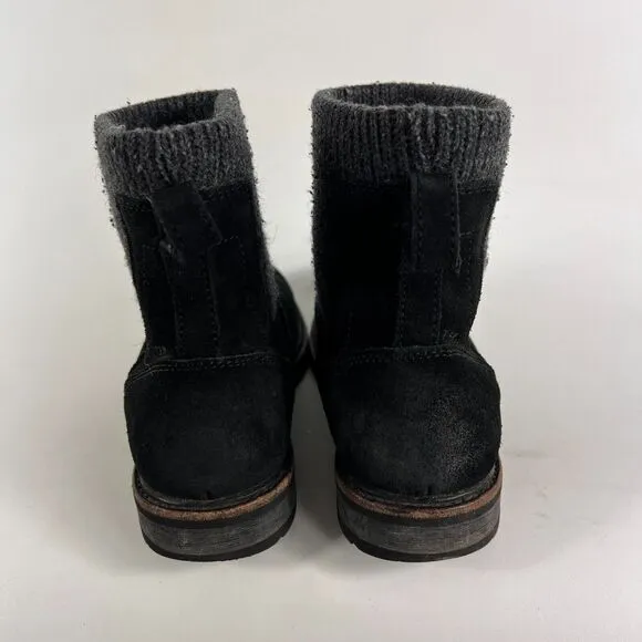 L.L Bean East Point Chelsea boots women's size 7 black leather ankle booties