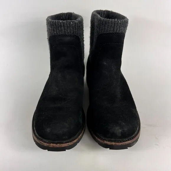L.L Bean East Point Chelsea boots women's size 7 black leather ankle booties