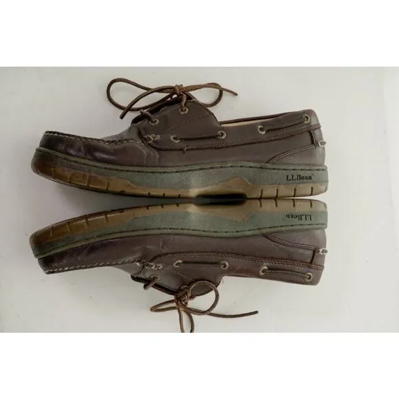 L.L. Bean Loafers Boat Shoes Mens Sz 11 Wide