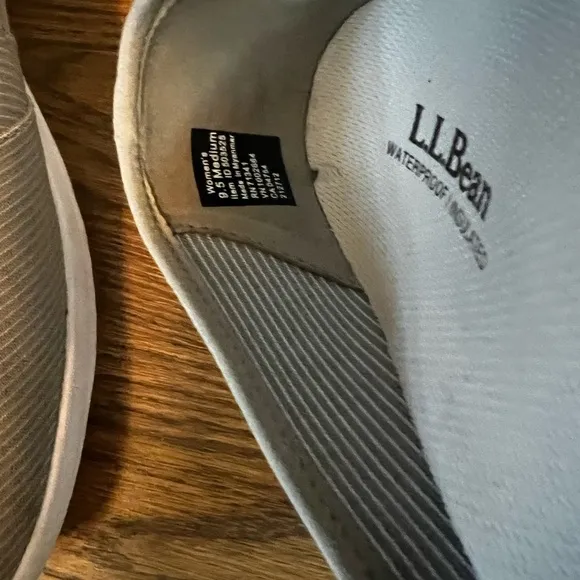 LL Bean Back cove slip on shoes