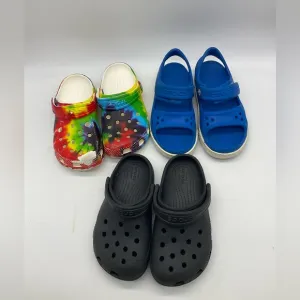 Lot Crocs Boys Girls Toddlers Unisex Sandals/clogs size 11C