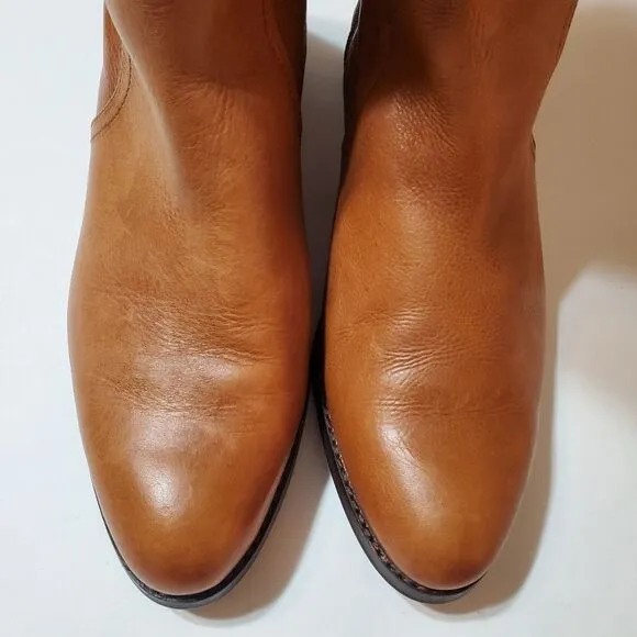 Louise et Cie Tall Leather Neutral Boots Size 10
