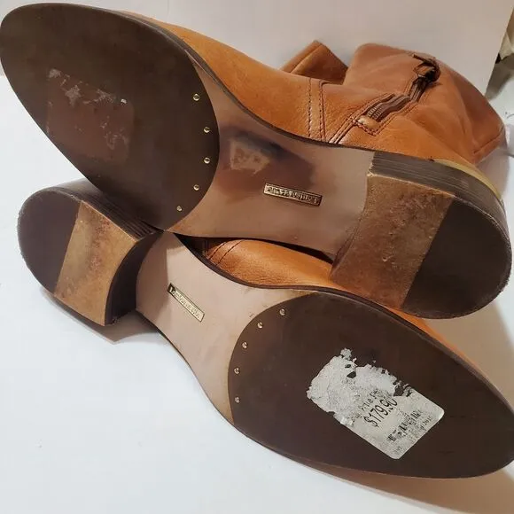 Louise et Cie Tall Leather Neutral Boots Size 10