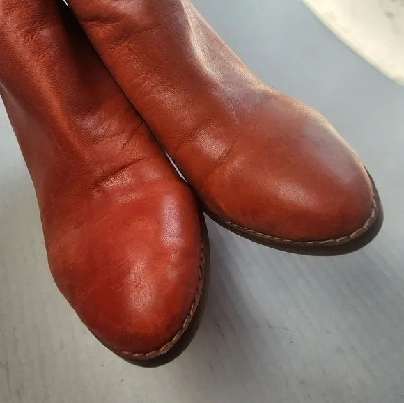 Lucky Brand | Leather Ankle Boots, size 6.5