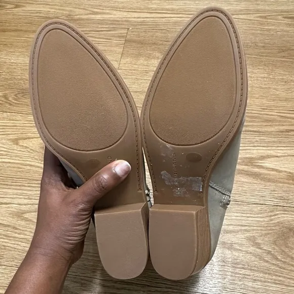 LUCKY BRAND tan ankle boots
