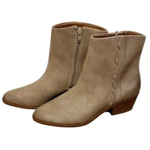 LUCKY BRAND tan ankle boots