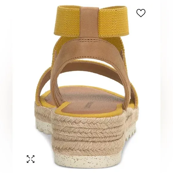 Lucky BrandWomen's Thimba Espadrille Wedge Sandals size 8