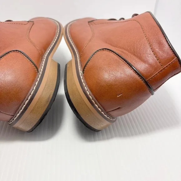 Madden Brown Casual Faux Leather Men's Ankle Boots Size 11M