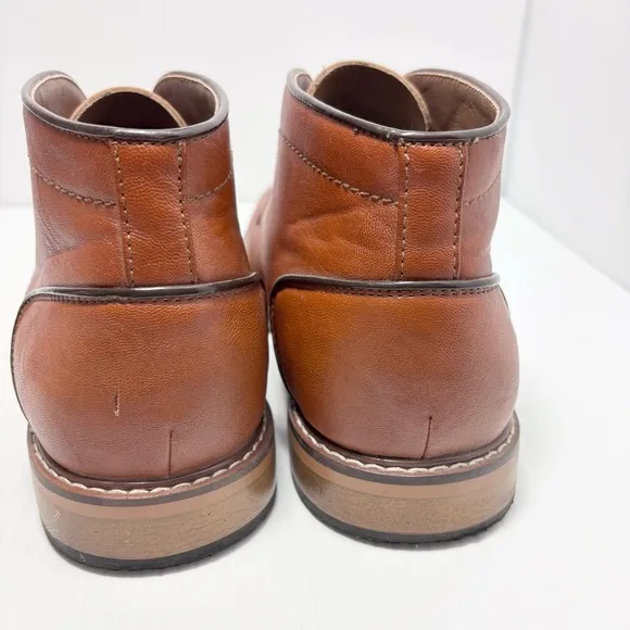 Madden Brown Casual Faux Leather Men's Ankle Boots Size 11M